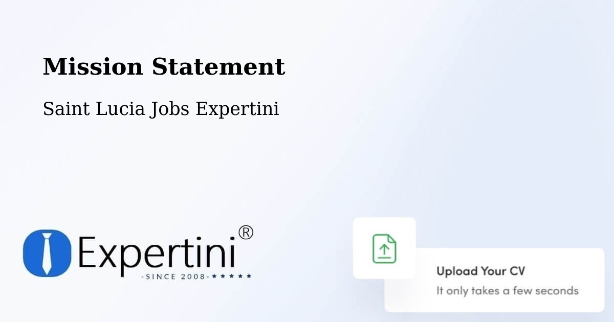 Corporate Mission – Ti Colon - Saint Lucia Jobs Expertini