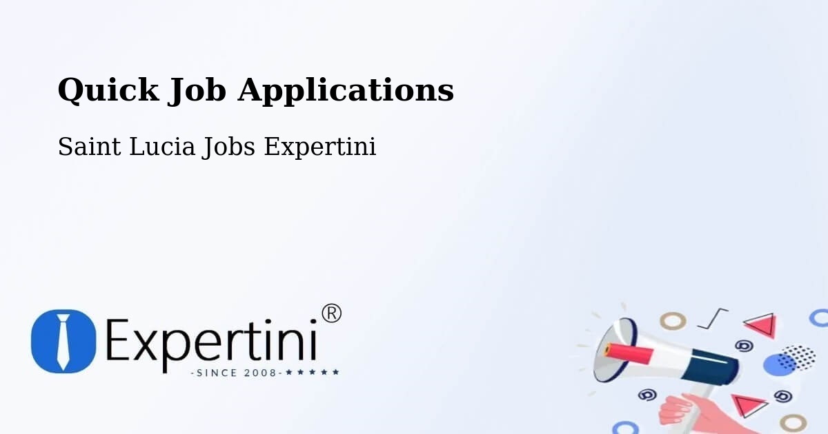 Quick Apply Feature – Ti Colon - Saint Lucia Jobs Expertini