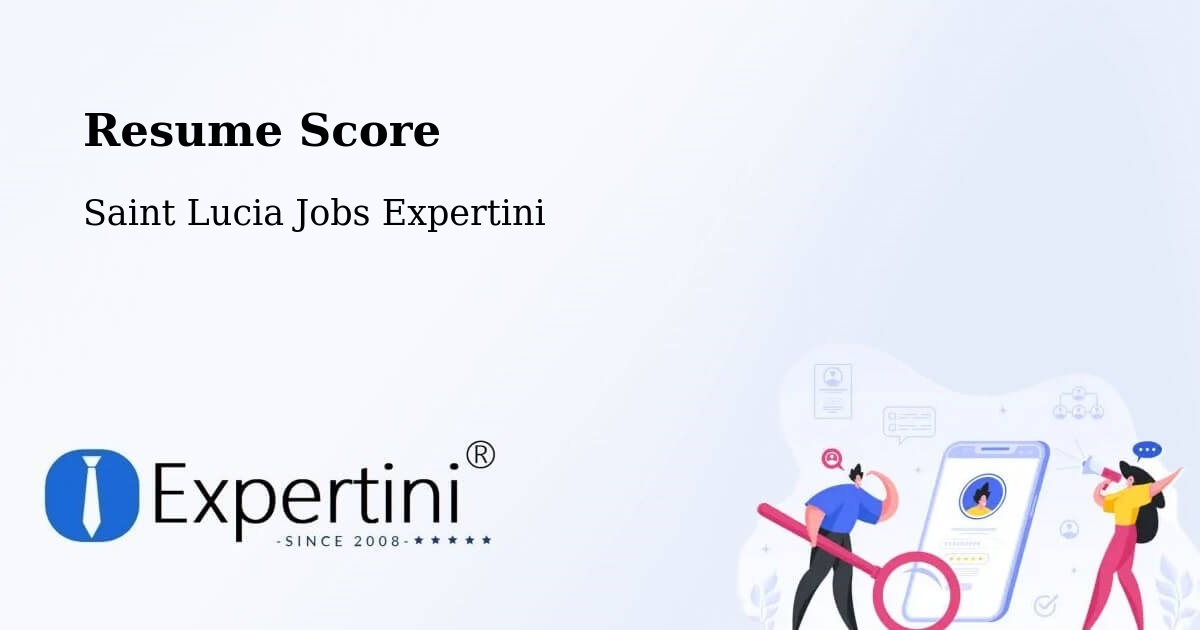 Resume Score & Job Description Match Tool – Ti Colon - Saint Lucia Jobs Expertini